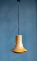 Rare lampe à suspension Flygsfors suédoise des années 1960 par Wiktor Berndt
