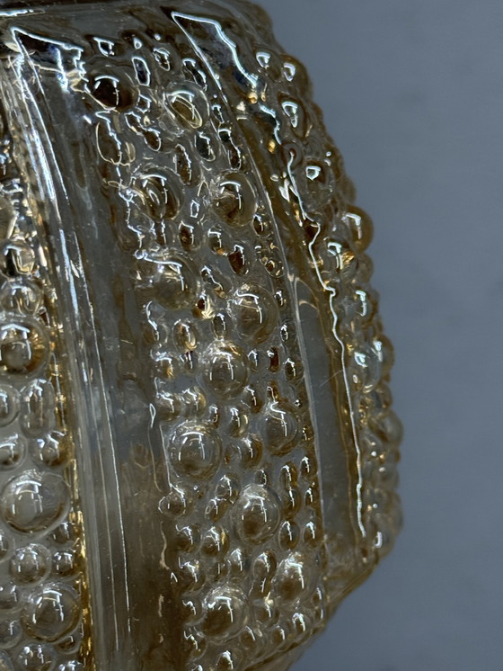 Image 1 of Atmospheric Vintage Ceiling Lamp With Bubble Glass