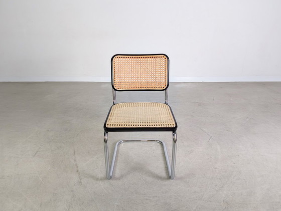 Image 1 of Silla cantilever Thonet original S32 Marcel Breuer caña vienesa