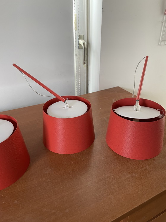 4 lampade Foscarini Twiggy (Mini) – Lampade a sospensione, Plastic, Fiberglass (photo 5 of 6)