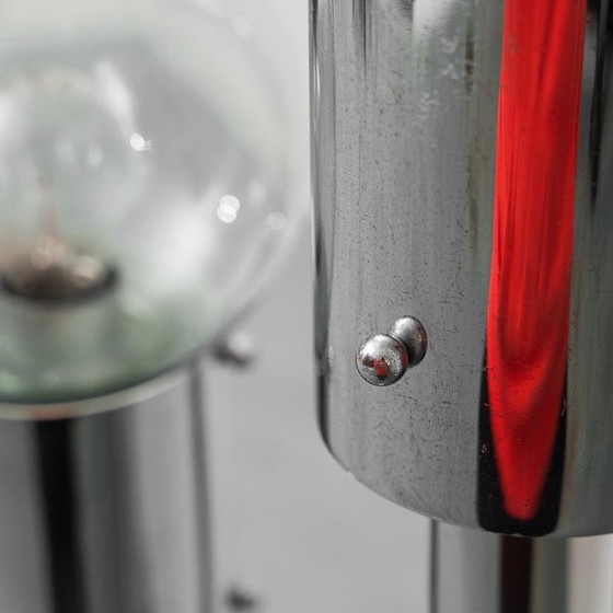 Image 1 of LAMPADA DA TERRA 3 LUCI ANNI '70 VINTAGE MODERNARIATO