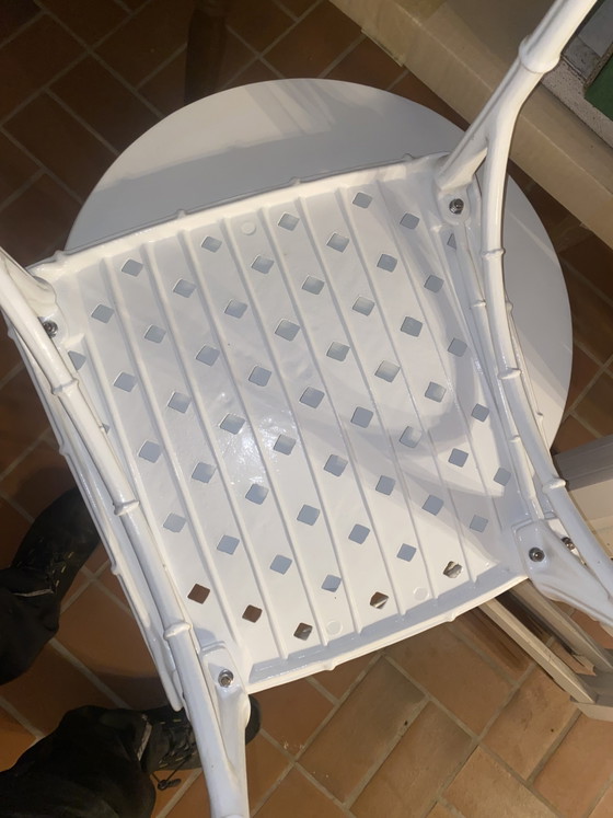 Image 1 of Bruine Jordan Calcutta eettafel van imitatiebamboe, tuinmeubilair