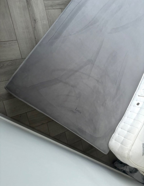 Image 1 of Vispring Lana Boxspring 180x210 - Suede - Limited Edition