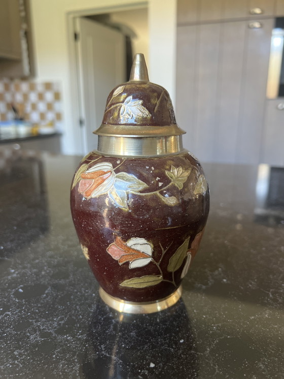 Image 1 of Vaso antico champlevé