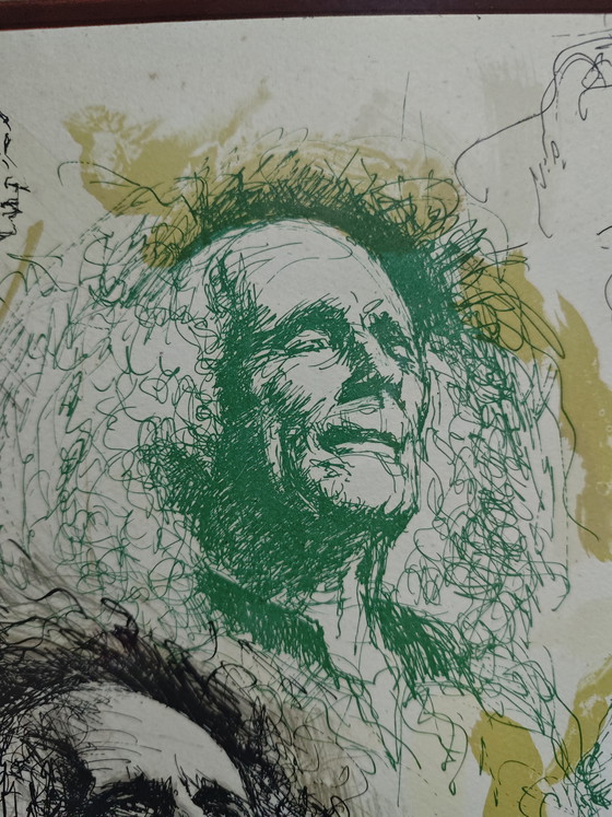 Image 1 of Litografia di Léo Ferré