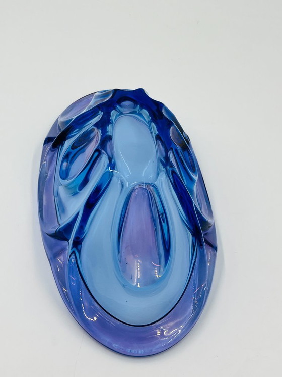 Image 1 of Taza de arte de cristal bohemio Chribska