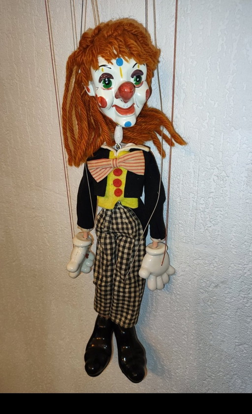 Burattino pagliaccio Bimbo