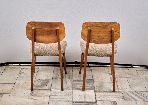 Image 1 of Set di due sedie Bilea vintage, anni '70, Romania