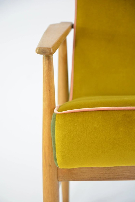 Image 1 of Gele en groene FOX fauteuil