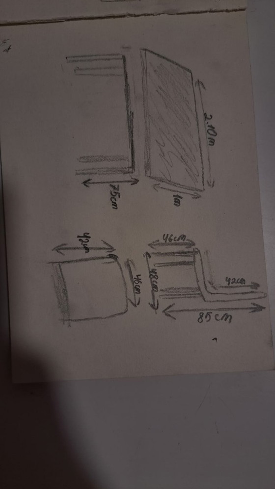 Image 1 of B&B Italia Alma – Dining Set: 2 Tables + 12 Leather Chairs (Roberto Barbieri)