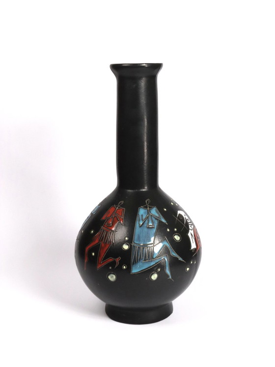 Image 1 of Vaso retrò a forma di pancia, Italia