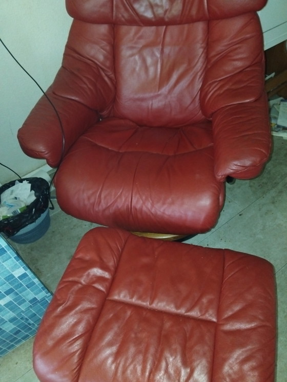 Image 1 of Fauteuil anti-stress avec repose-pieds
