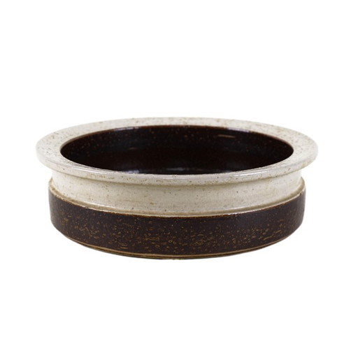 Ciotola in ceramica, design danese, anni '70, prodotta da Søholm