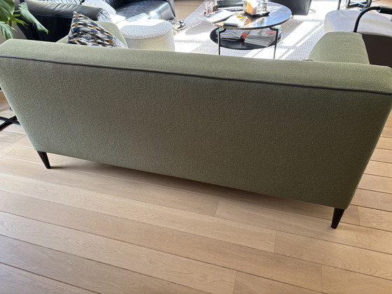 Image 1 of Pode bank leolux olijfgroen 