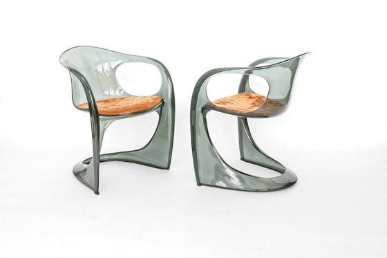 Image 1 of TRANSPARENT model 2007/2008 chairs Alexander Begge for Casala, 1975, set of 6