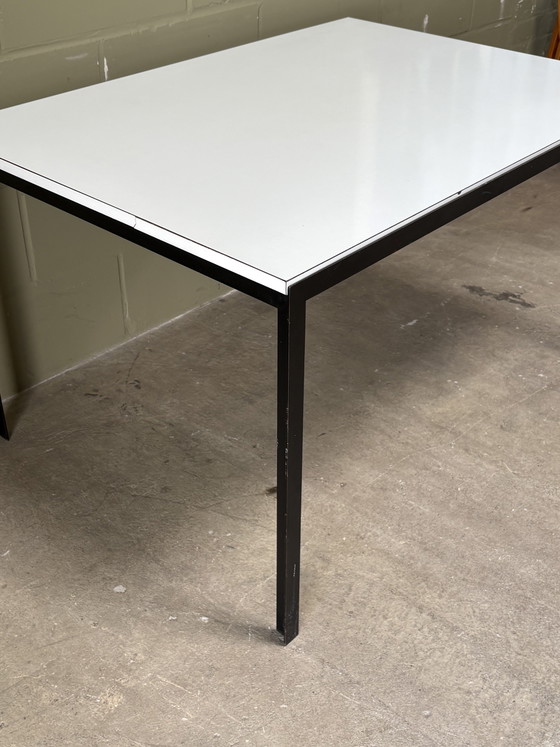 Florence Knoll By Knoll International T-Angle Dining Table Mid Century Modern – Metal (photo 7 of 12)