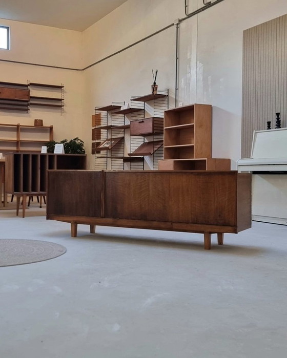 Mid Century Lowboard – Sideboard, Wood (photo 12 of 14)