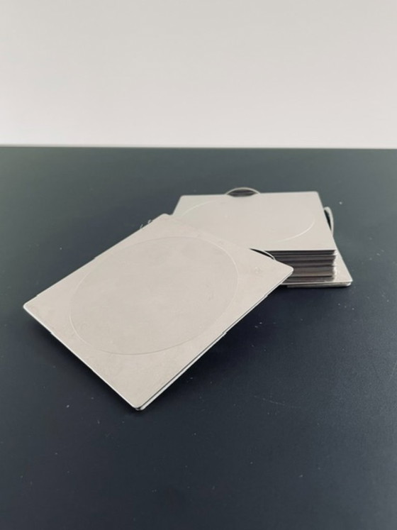 Image 1 of Dessous de verre Ikea Groggy (6 pièces) dans leur support