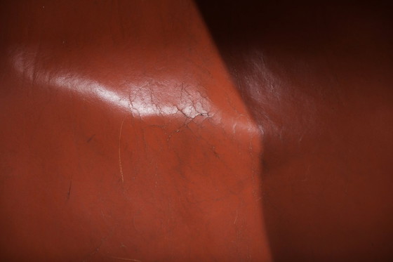 Image 1 of Splendida e antica sedia da pranzo in pelle Cab 414 di Mario Bellini per CASSINA Italia