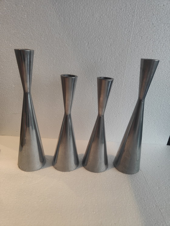 Image 1 of Candelieri vintage Ikea Erika Pekkari 2 grandi e 2 piccoli