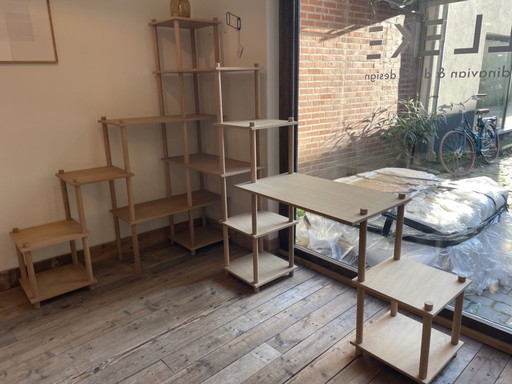 Elevate shelving system/cabinet from Woud design