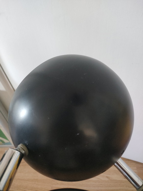 Image 1 of Vintage design space age bollen vloerlamp 
