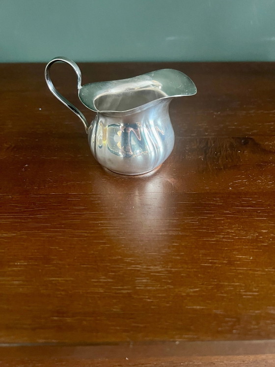 Salsiera vintage Reed&Barton 1146 placcata argento con lattiera placcata argento in omaggio – Stoviglie (photo 7 of 8)