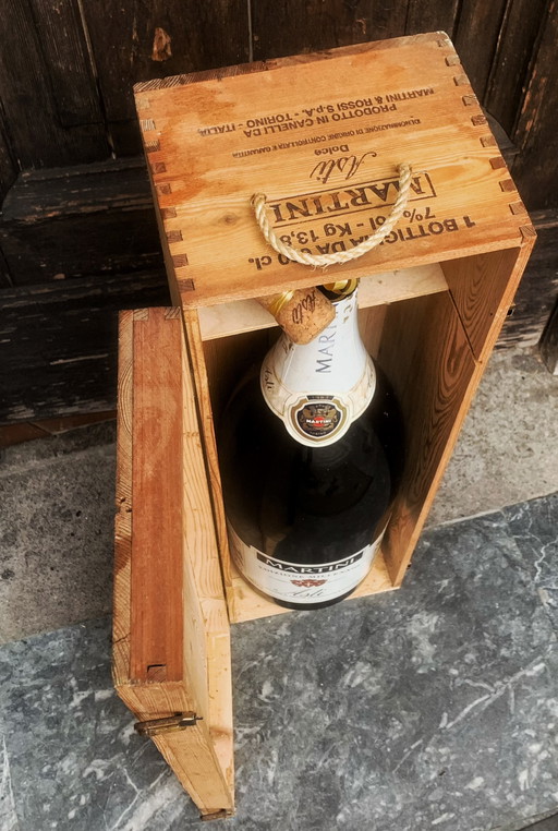 Bottiglia vuota collezione edizione limitata Martini 2000