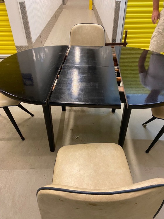 Image 1 of Dining table with 4 chairs