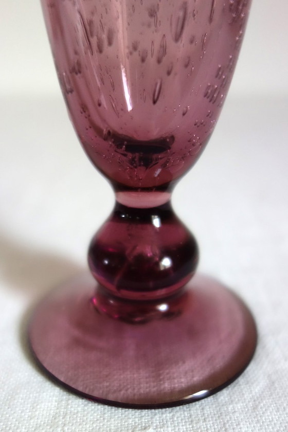11 blown bubble glasses Verrerie du Marais Riom – Glass & Decanter (photo 9 of 11)