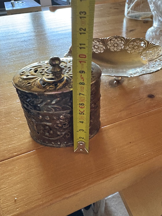 Image 1 of Vintage verzilverd doosje