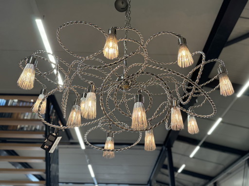 Marca van Egmond Sultans of Swing Lámpara de araña ovalada