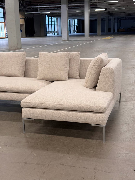 Image 1 of Sofá esquinero Charles de B&B Italia | Gris topo