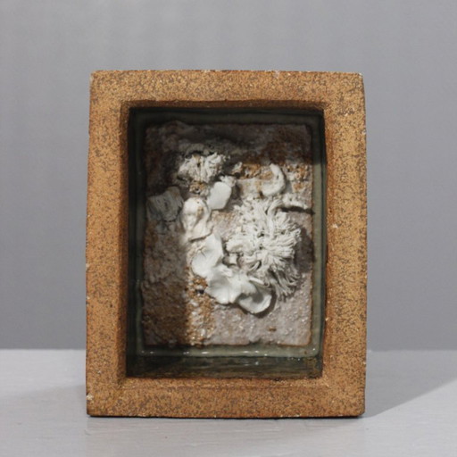 Marie-Anne & Philippe Rouhier - Aquarium sculpture stoneware & porcelain 1979