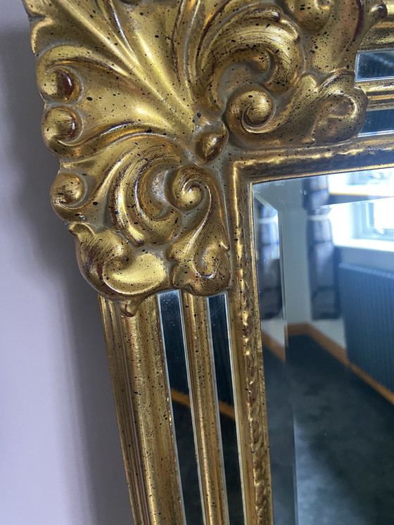 Image 1 of Grande specchio da parete barocco del XX secolo proveniente da Deknudt, Belgio,