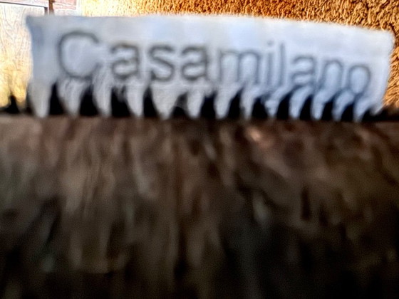 Image 1 of CASA MIANO ITALIA sgabello XXL pelliccia nera