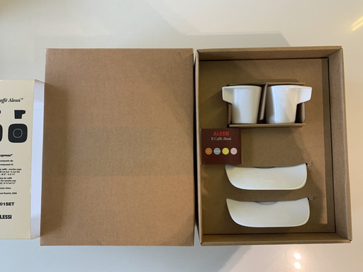 Il Caffè Alessi, Sammlerstück, 2006, Hani Rashid Espresso Set.