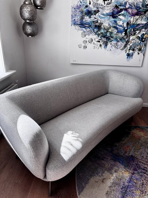 Leolux Flint 3-Sitzer-Sofas – 2 Stück – bankstel, Textile (photo 2 of 11)