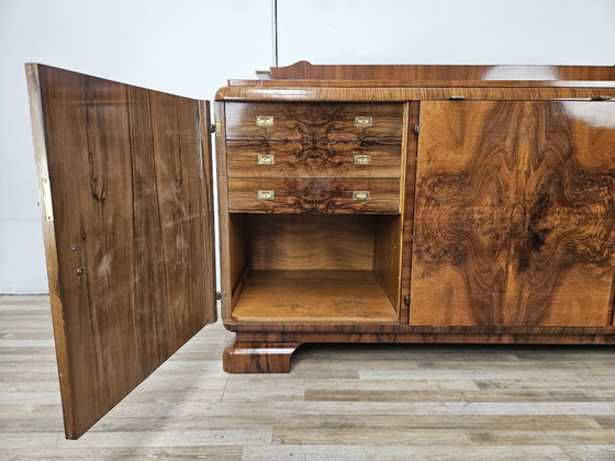 Credenza francese Art Decò in noce, 1940 – Credenze, Legno (photo 15 of 39)