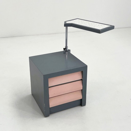 Memphis Style Side Chest of Drawers, 1980s