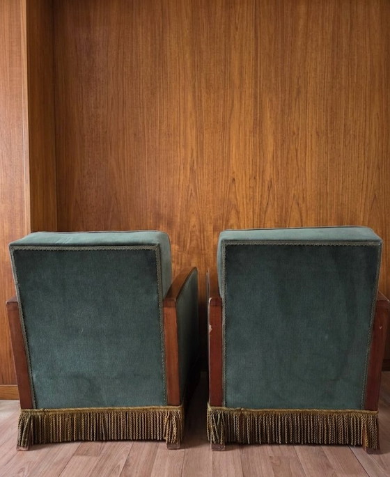 Image 1 of Paire de Fauteuils Art Déco