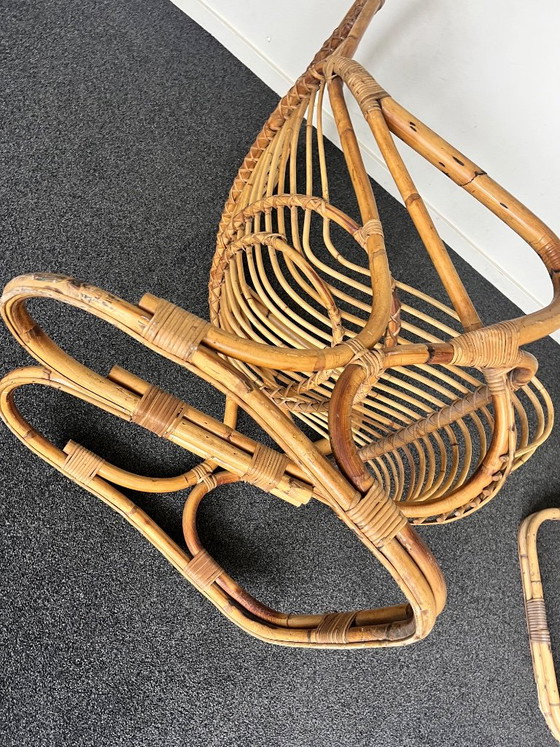 Set Bobaciba/Tolito Angolo Poltrone – Bonacina, Rattan, Bamboo (photo 5 of 10)
