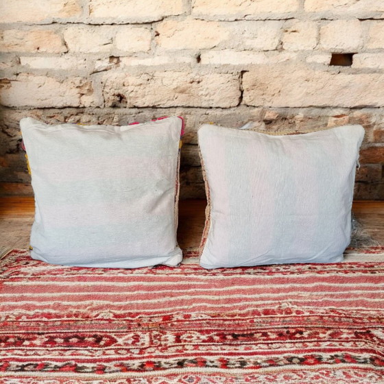 Image 1 of vintage berber kussen set, sierkussen
