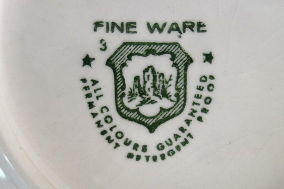Image 1 of 2 platos hondos de loza Fine Ware