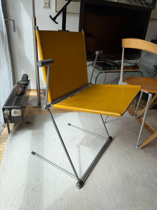Fauteuil en cuir Matteo Grassi, un classique du design italien