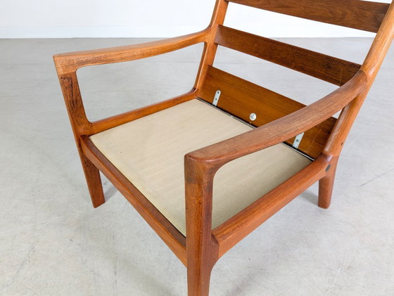 Image 1 of Set van 2 midcentury fauteuils France & Søn Ole Wanscher Senator easy