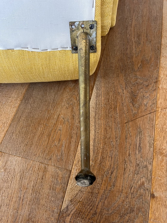 Image 1 of Fauteuil jaune Italie 50/60s