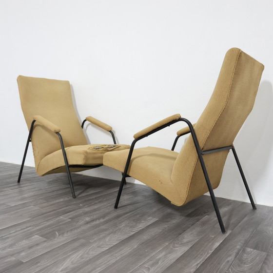 Image 1 of ALF SVENSSON LJUNG INDUSTRIER Pair of Armchairs Design Modernariato 1950’s