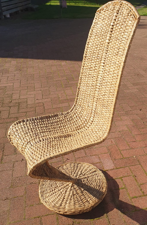 Originale Marzio Cecchi "S-Sedia" | Design vintage italiano anni '70/'80