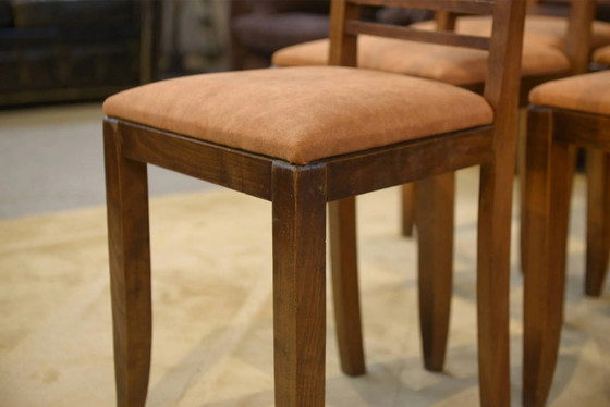 Set of 6 brutalist chairs from the 1950s. – Dining chairs (photo 6 of 10)